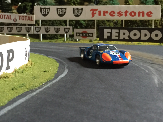 Illustration for article titled Diorama update: Mulsanne Straight